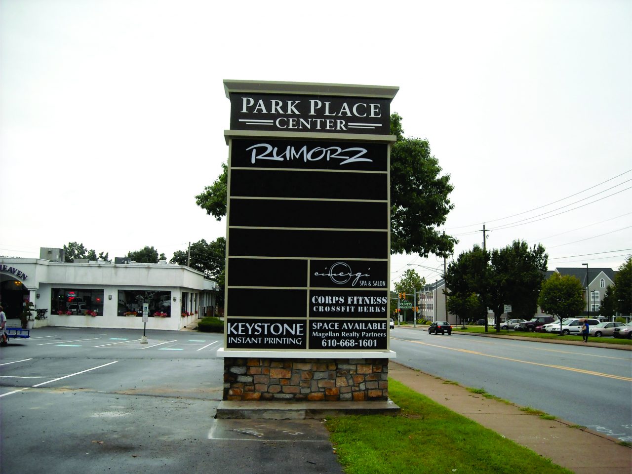 Park Place monument