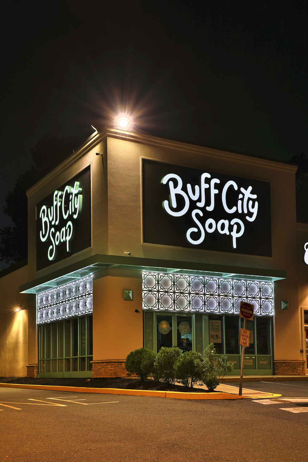 Buff City Soap sign