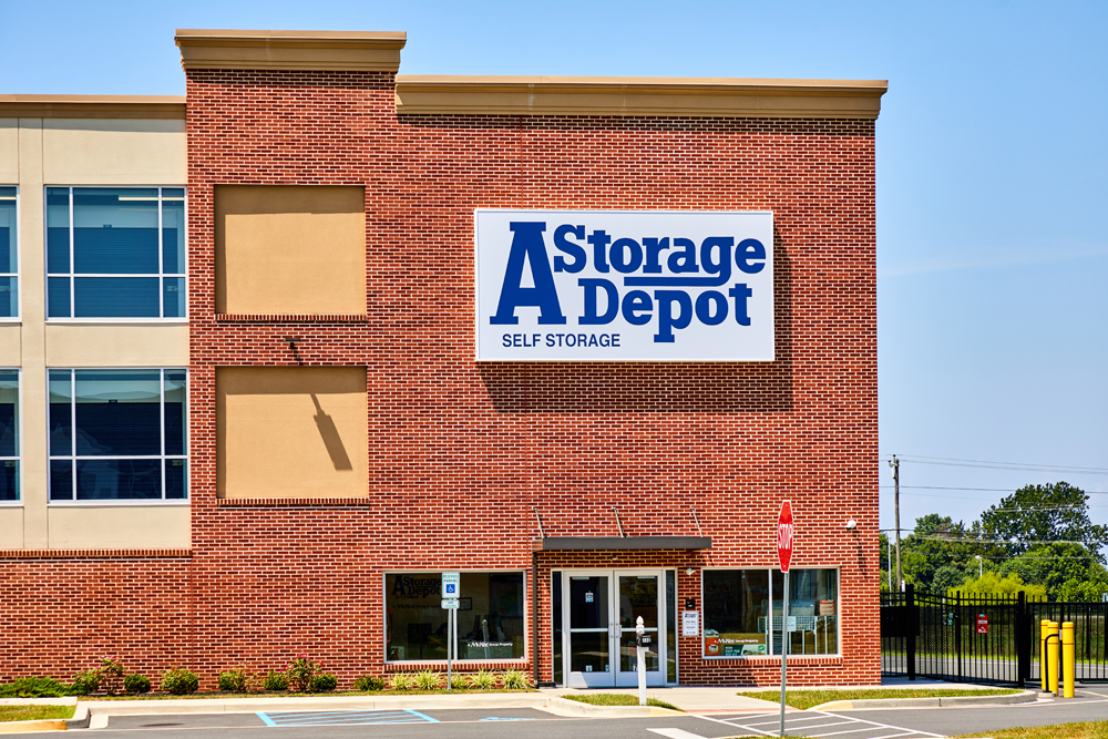 A Storage Depot sign