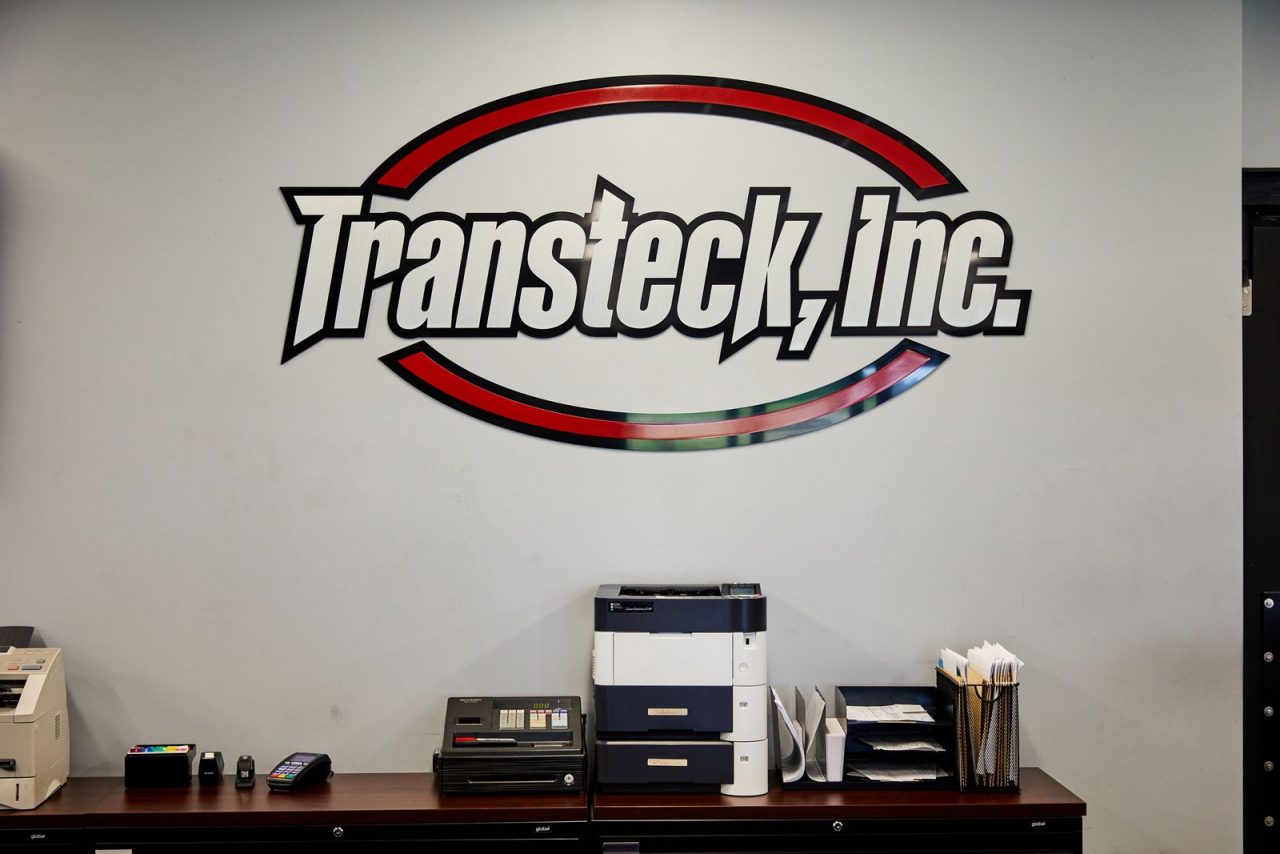 Transteck Inc sign