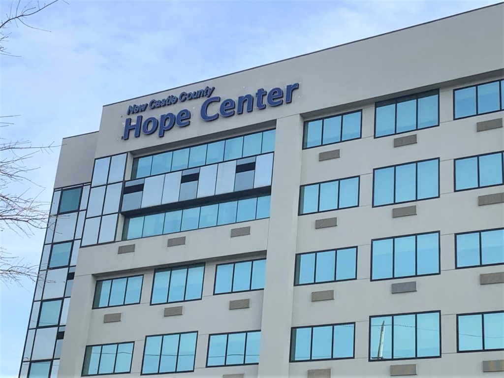 Hope Center sign